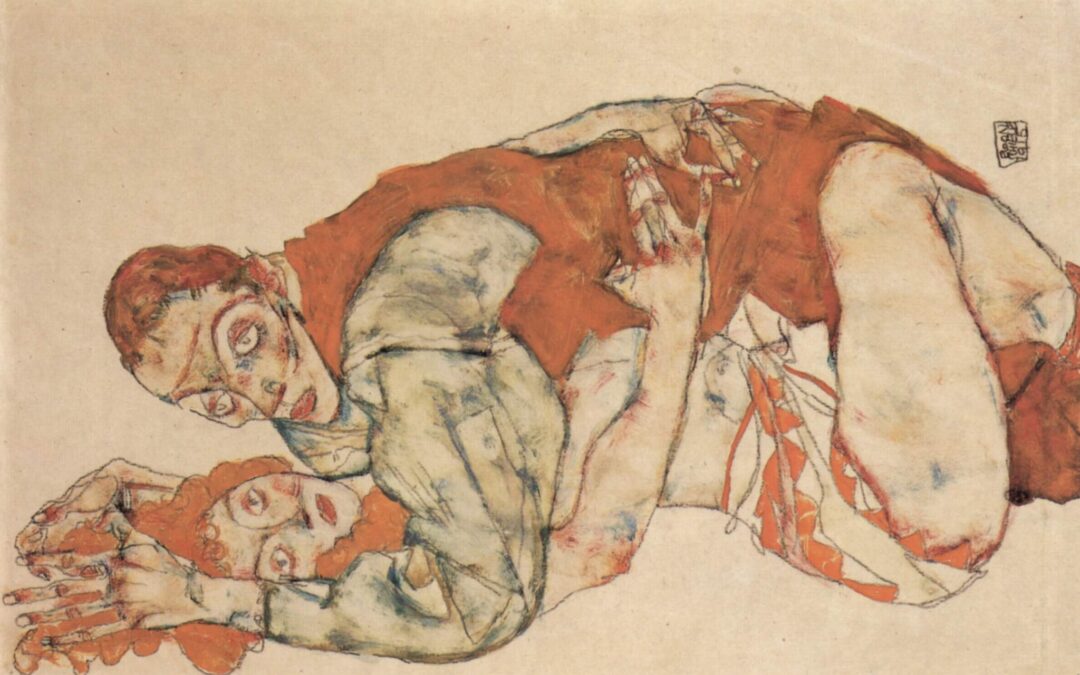 Coitus, 1915, Egon Schiele